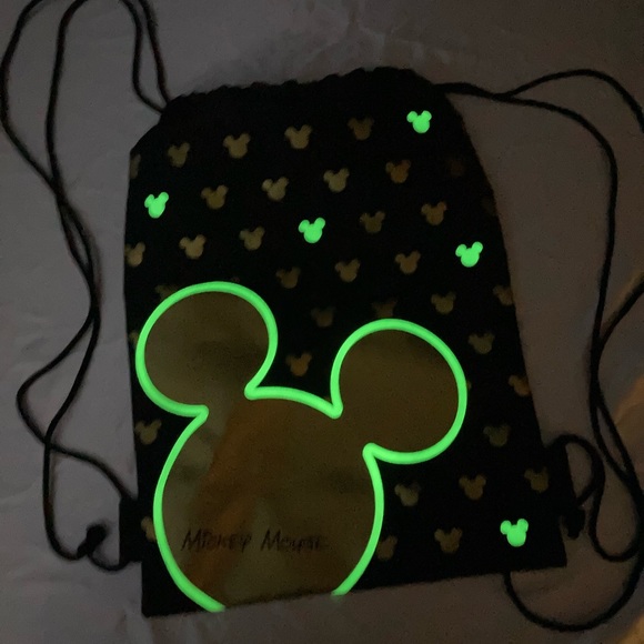 Disney - Glow-the-dark Mickey Mouse tote bag